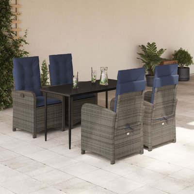 Table rectangulaire 5 pièces Vidaxl