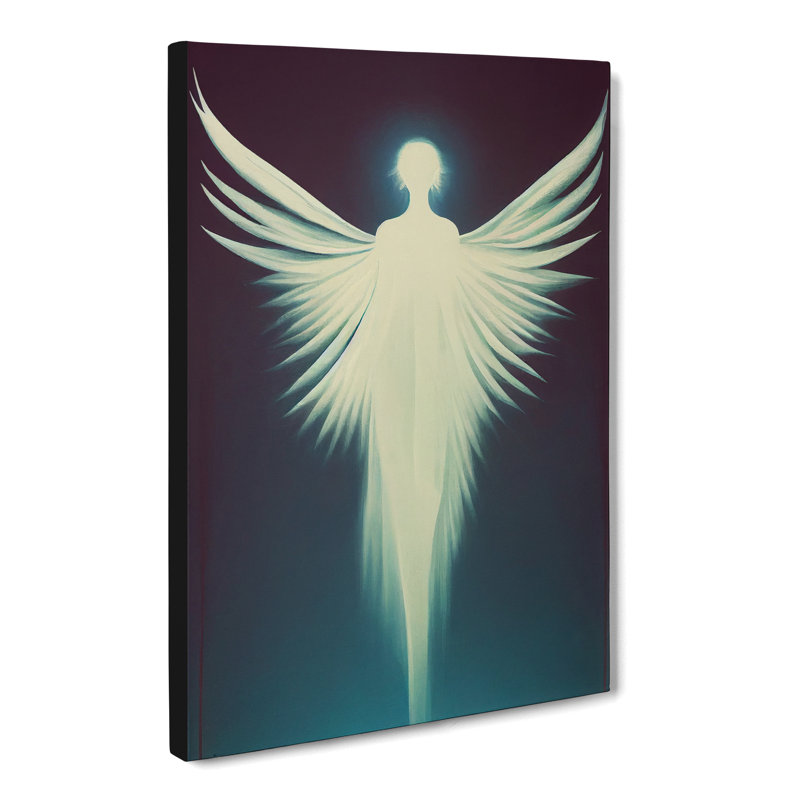 Angel Minimalism Vol.2 - Wrapped Canvas Print, 50cm H x 35cm W x 3cm D