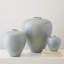 Vase à carreaux bulbes réactifs - bleu argenté-14617835-14617836