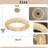 32" Modern Led Ring Crystal Chandelier Adjustable Dimming LED Ceiling Light