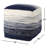 16" Wide Square Pouf Ottoman