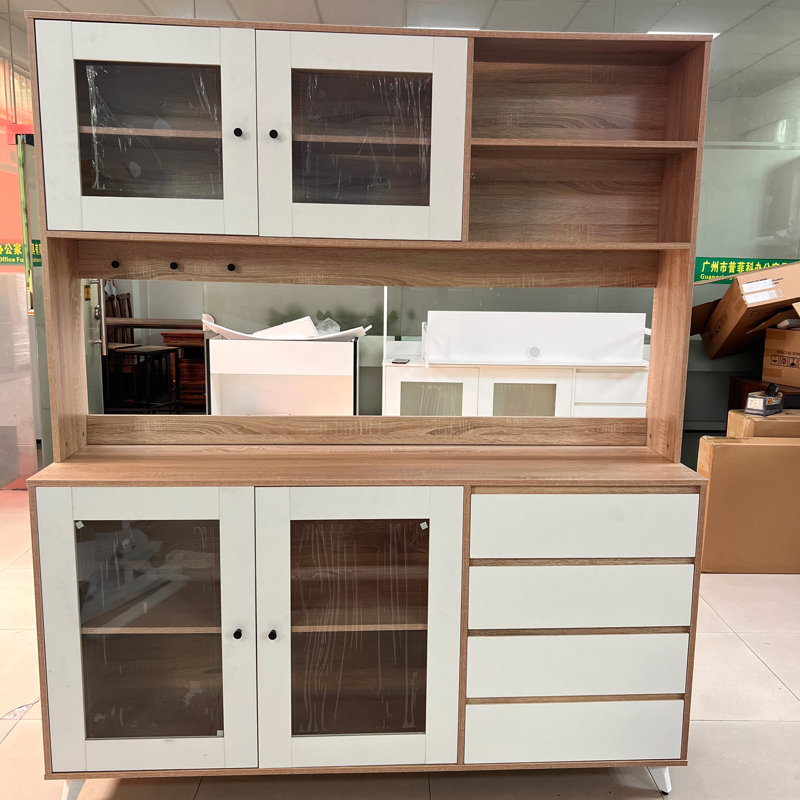 63'' Sideboard, Maple cherry/White
