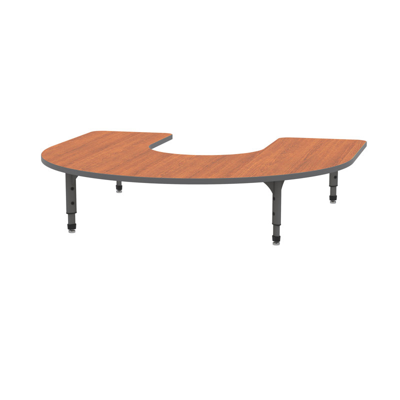 Table d'activité au sol à hauteur réglable Marco Apex Series, Cerisier sauvage