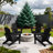Clitheroe Foldable HDPE Adirondack Chair-2091263577