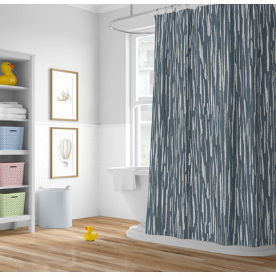 Spectrum Strands Ultra-Thin Lightweight Shower Curtain