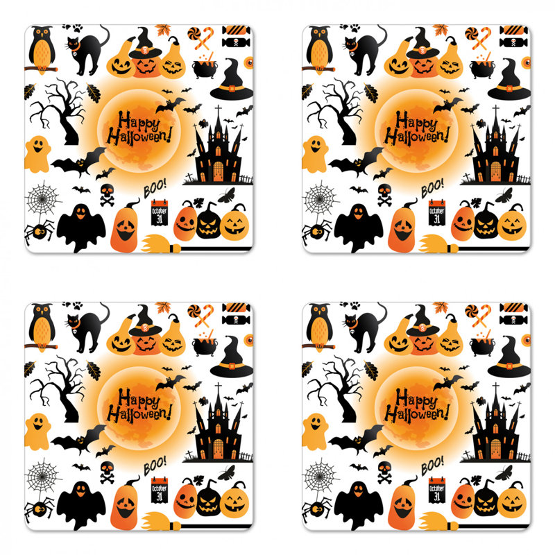 Sous-verre halloween