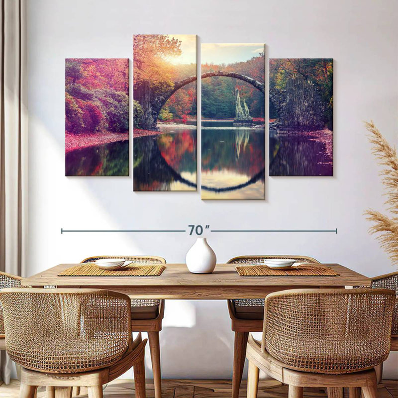 Lilie Sunset At Devil's Bridge, 42" H x 68" W
