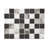 Eterna Square 12" x 16" Glass Mosaic Wall & Floor Tile