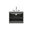 Meuble-lavabo 24 po avec lavabo en céramique et aménagement fonctionnel-408336337-408336339