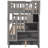 Gray Twin Bunk Bed With Practical Storage And Stable Construction For Bedroom Twintwin-621520206