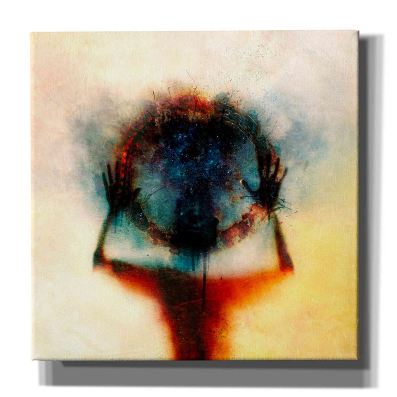 « plus proche », impression sur toile tendue, H 18 po x l 18 po