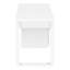Modern Computer Desk With Reversible Storage Drawers-509609127