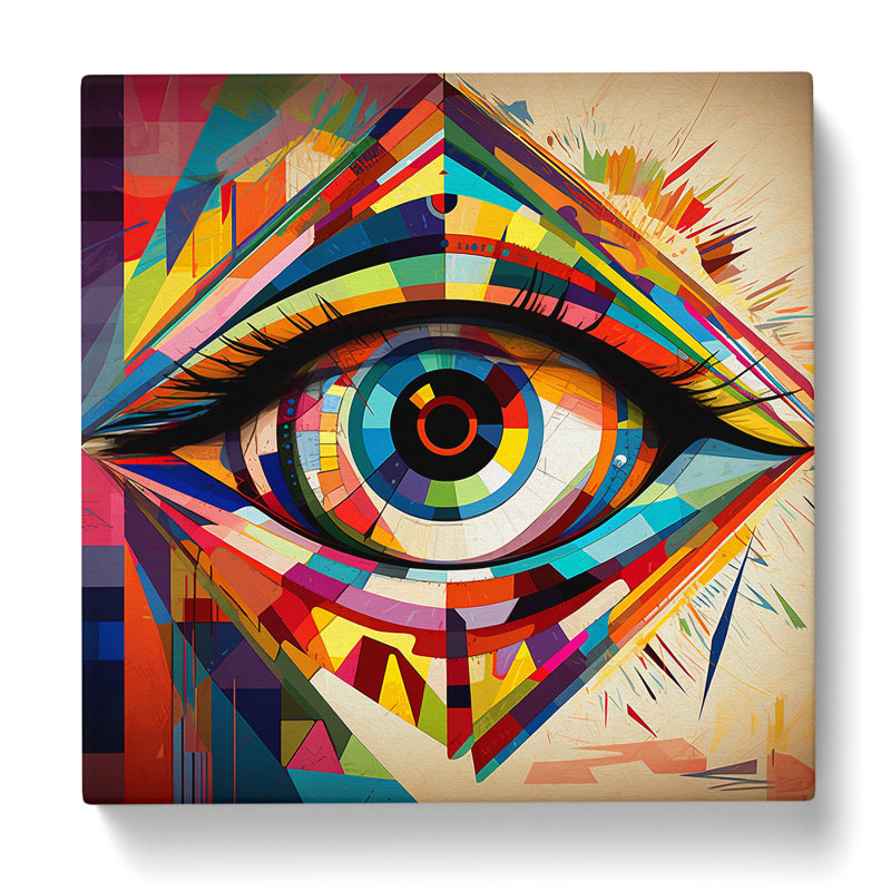 Modern Wall Art - Wrapped Canvas, 35cm H x 35cm W x 3cm D