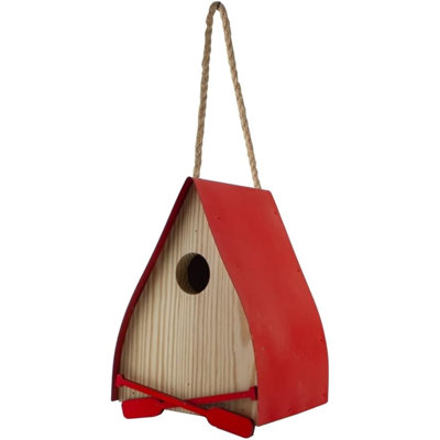 Woodlink 25424 Red Canoe Wren Bird House