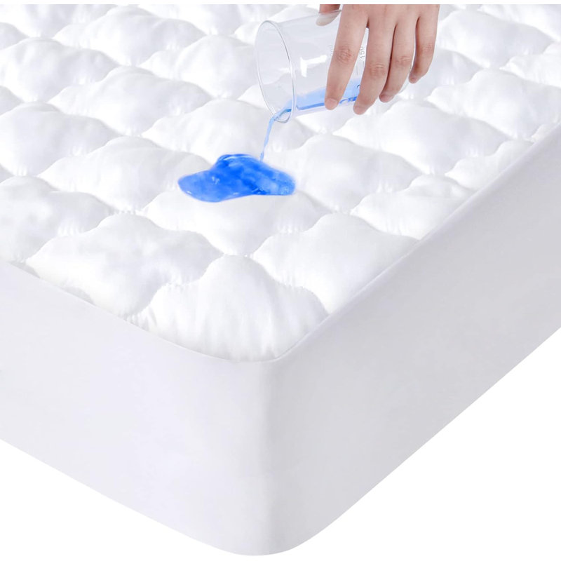 Queen Mattres Protector Pad Waterproof Quilted