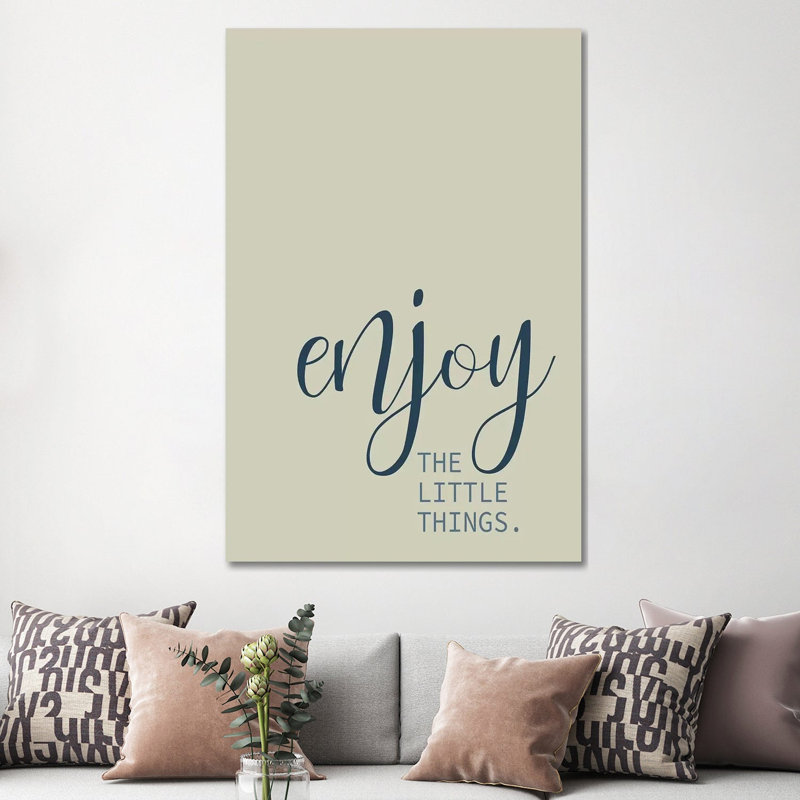 Live Everyday II by Kimberly Allen - Print on Canvas, 152.4cm H x 101.6cm W x 3.81cm D, Wrapped Canvas