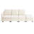 Modular Cloud Sofa with Hidden Storage and Flexible Seating