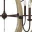 Oceane 9 - Light Candle Style Empire Chandelier
