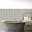 38.1cm W x 38.1cm L PVC Peel and Stick Mosaic Tile-606147864