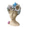 Hand-Finished Pot Planter Bust Sculpture - Freestanding Decorative Indoor & Outdoor Decor for Living Room, Office & Garden