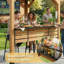 6 x 14 pi Pavillon de jardin en cèdre avec prise de charge USB, comptoir de bar, armoire de rangement, support pour téléviseur et ouvre-bière - parfait pour les barbecues dans la cour, les fêtes sur le patio et les rassemblements