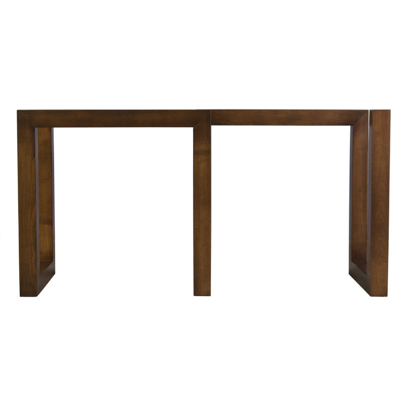 Base de table de salle à manger Reesa, Noyer, H 29 po x l 32 po x P 20 po