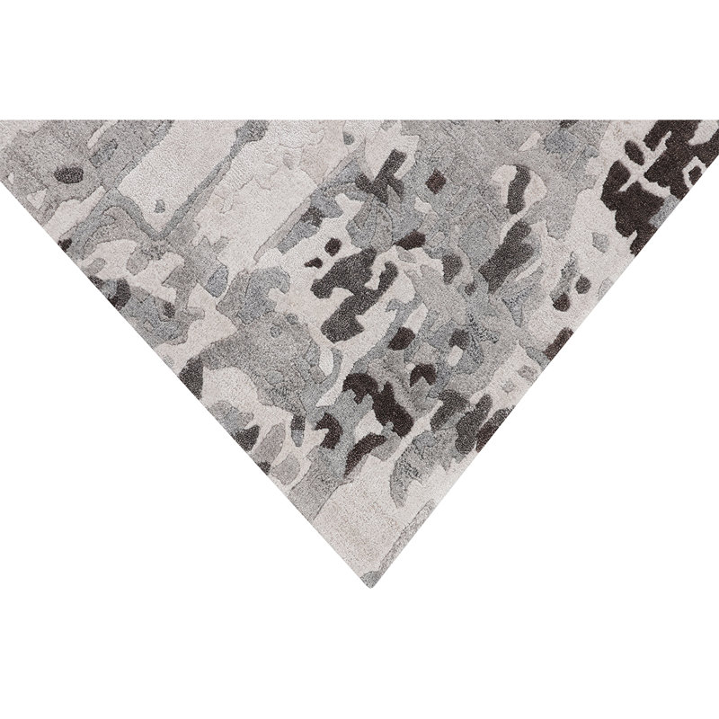 Abstract Area Rug, Rectangle 3'10" x 5'11"
