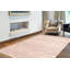 Tapis argenté / rose / crème Salih-1723850653