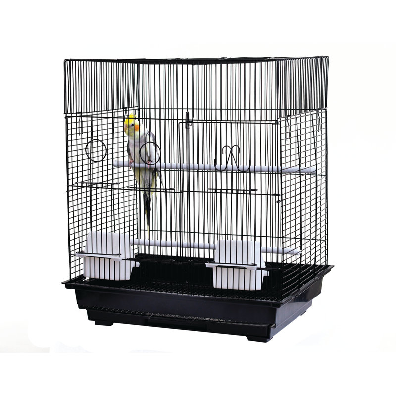 Chenique 22" Iron Flat Top Table Top Bird Cage