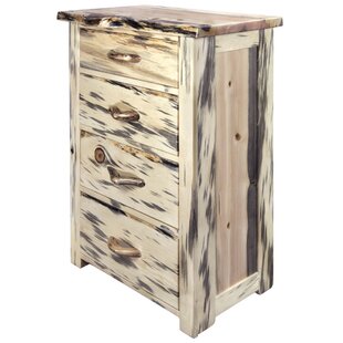 Big Sky Collection 4 Drawer 33" W Solid Wood Chest