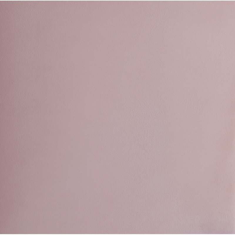 Fauteuil demi-tonneau 88,26 cm de large Liri, Velours rose tendre