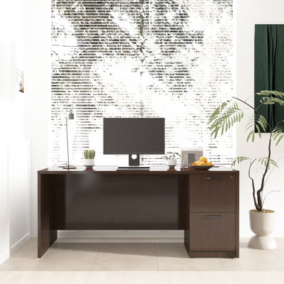 Nikkitta 66.93" Rectangle Executive Office Desk