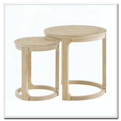 Ensemble de tables rondes 24 "2PCS