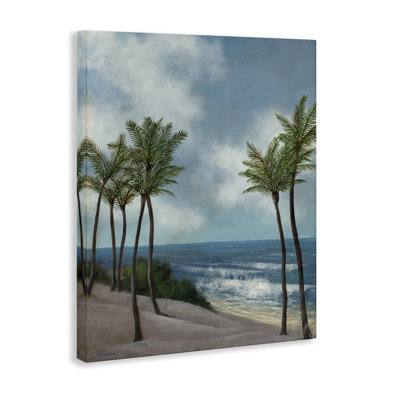 "Tropical Crashing Waves", art mural par David Swanagin, H 20 po x l 16 po