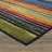 Farranshane Striped Tufted Blue/Orange/Green Area Rug-1660167529