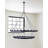 Brisa 2 Tier Wheel-Shaped Pendant Light with E12 Base Bulb and 48 Lights-905503786