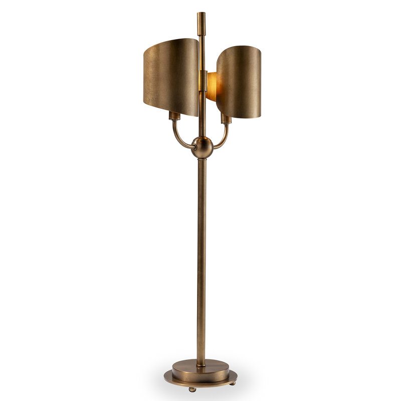 Quinton Table Lamp, Aged Brass