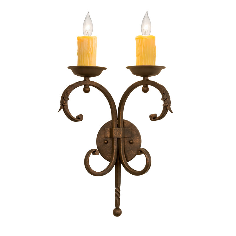 Andorra 2 - Light Candle Wall Light