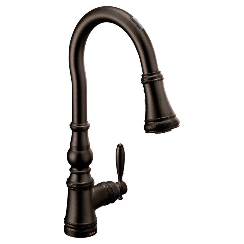 Robinet de cuisine Moen Weymouth Smart Touchless, Bronze huilé