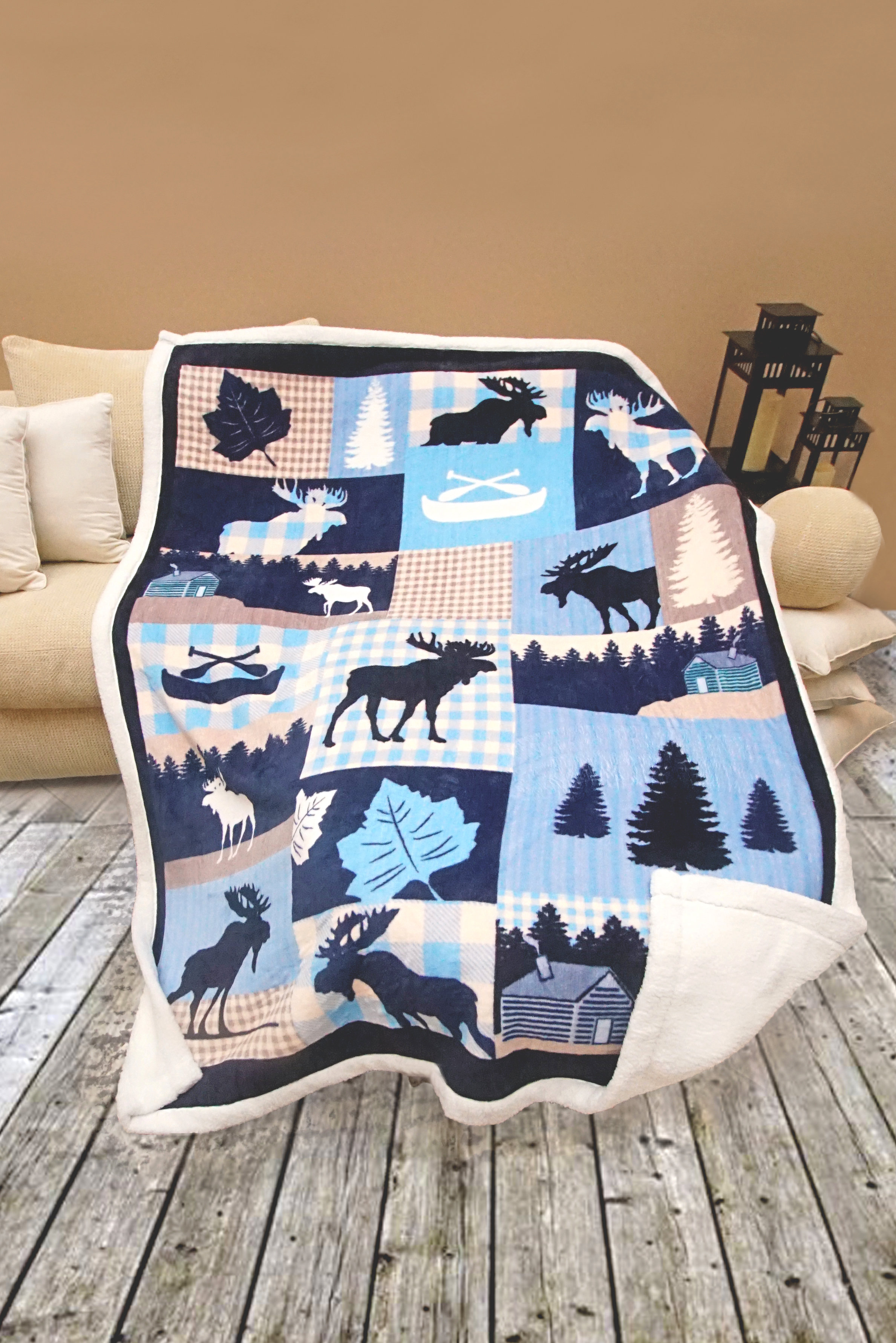 Cabin Fever Woven Blanket - Wayfair Canada