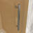 56"-60W"*74H"Single Sliding Frameless Shower Door with 3/8"(10mm) Clear SGCC Tempered Glass, Stainless Steel Accessories