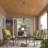 Inlight 1-Light Outdoor Pendant Light for Porch, Matte Black and Barnwood Finish, Bulb Not Included