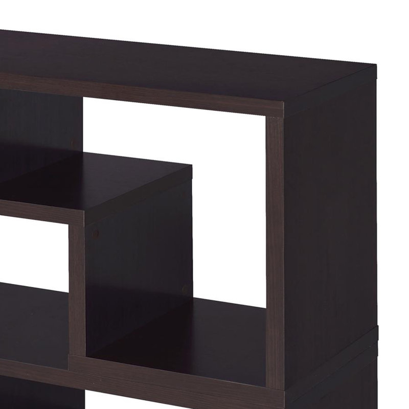 Katsumasa Geometric Bookcase, Cappuccino