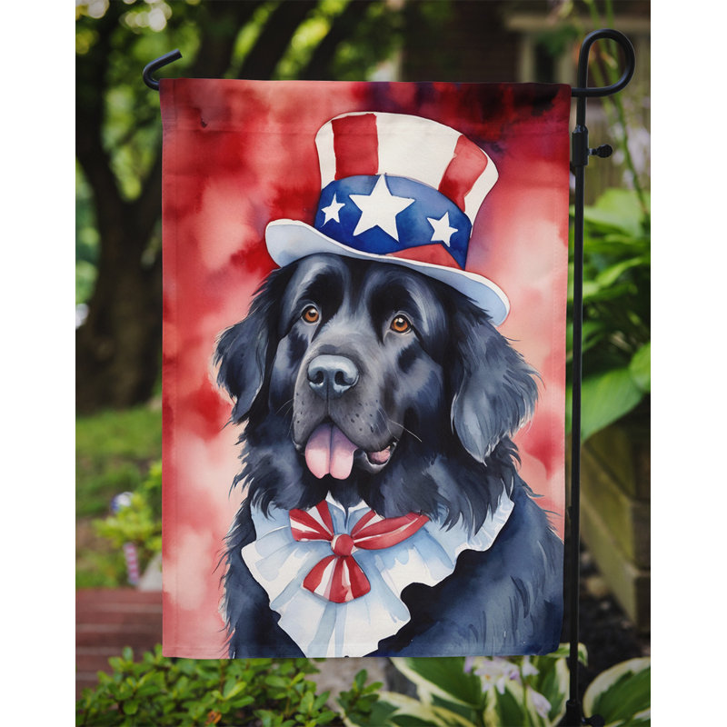 Drapeau patriotique du jardin américain, Noir Terre-Terre