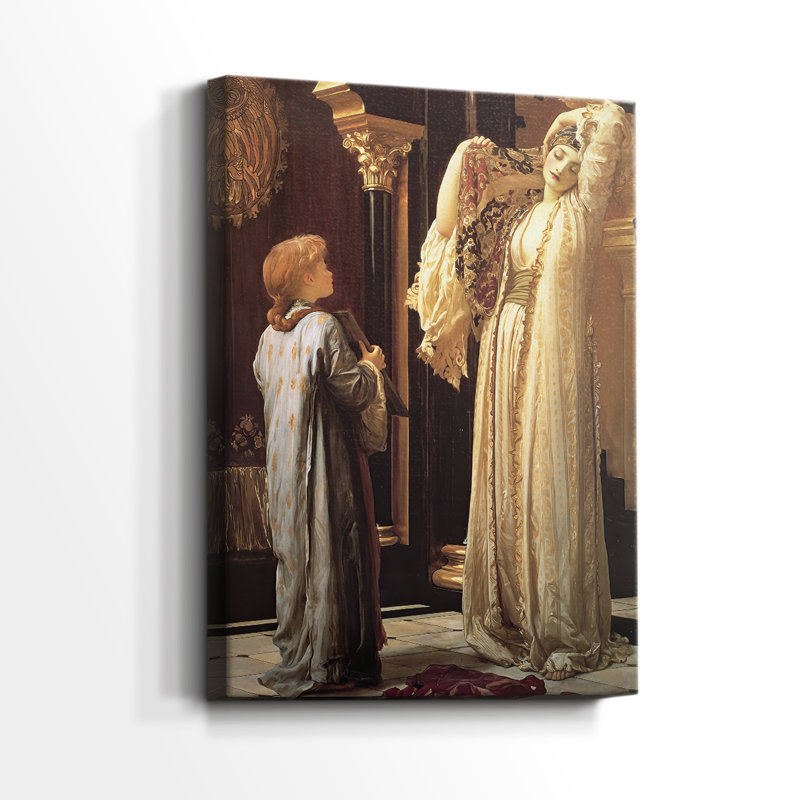 Lumière du Harem - Toile tendue sur toile par Sir Frederic Leighton, 18 x 27