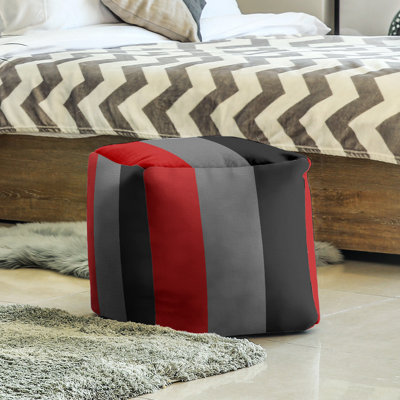 Upholstered Polyester Blend Cube