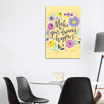 Everyday - Be Fab And Grow II by Loni Harris - Print on Canvas