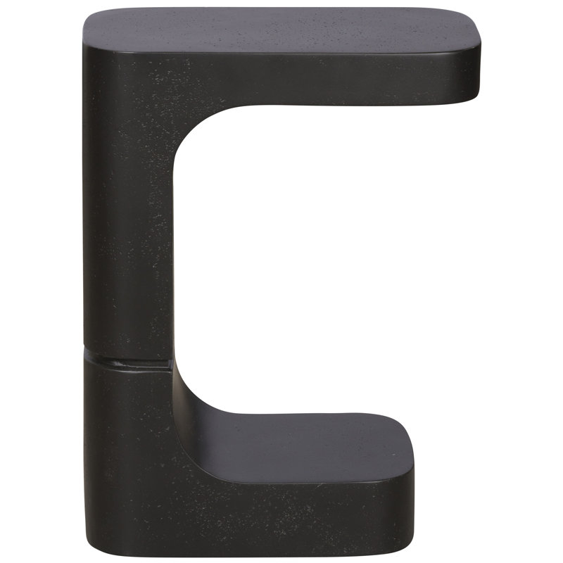 Michael Weiss Outdoor Side Table, Black