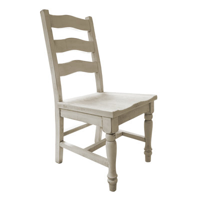 Chaise en bois massif Manon Rock Valley
