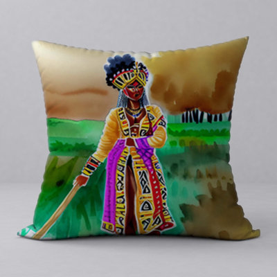 Reversible Throw Pillow